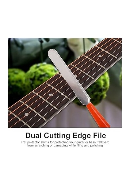 Gitar Tamir Aracı, Gitar Dosyası Fret Tesviye Aracı Fret Koruyucuları Set Luthiers Gitaristler Için Fret Gringing Aracı fırsatları