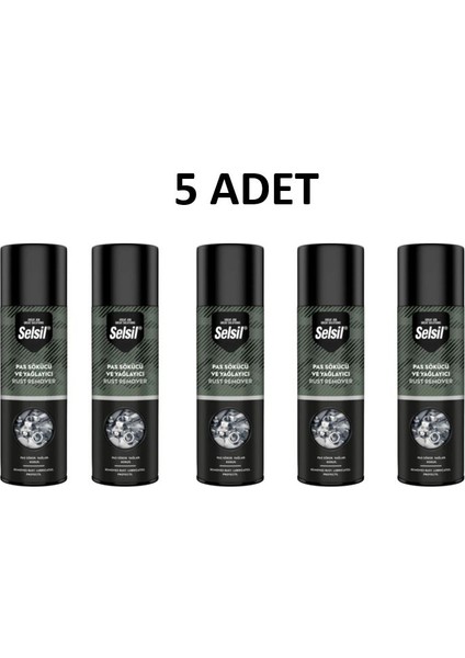 Pas Sökücü ve Yağlayıcı Sprey 400 ml 5 Adet