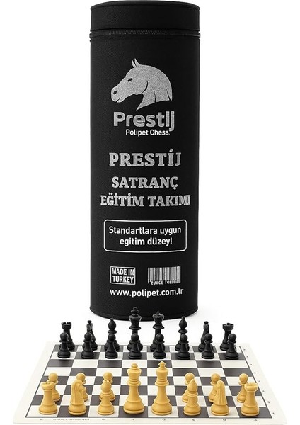Rulo Satranç Takımı | Eğitim Satranç Seti Katlanabilir Biala Derisi Rulo | Plastik Taşlı | Taşıma Çantalı | Okul ve Turnuva Kullanımı Için Uygun |