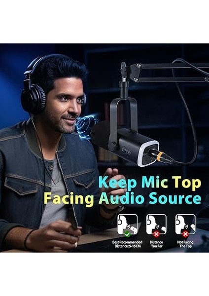 Xlr Streaming Mikrofon Dinamik Podcasting Kiti, Pc Mac Ps4/5 Için USB Oyun, Ses Kaydı, Oyunlar indirimleri