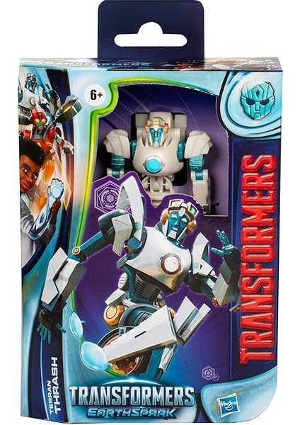 Earthspark Deluxe Class Terran Thrash 5 Inç Robot Aksiyon Figürü, 22 Adımda Dönüştürür, 6 Yaş ve Üzeri Kızlar Için Interaktif Oyuncaklar fırsatları