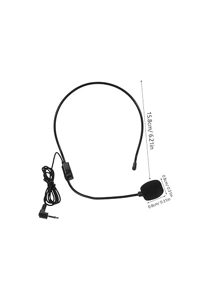 Kablolu Kulaklık Mikrofon Seti Esnek Kol ile 2 Adet Kondenser Mikrofon Kulaklığı Şarkı Söylemek Dersler Sahne Için Ideal fiyatları