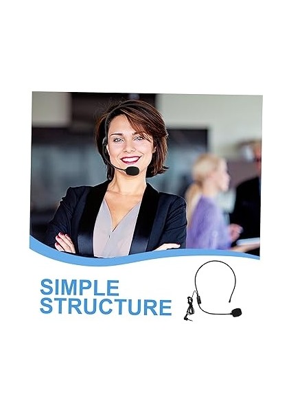 Kablolu Kulaklık Mikrofon Seti Esnek Kol ile 2 Adet Kondenser Mikrofon Kulaklığı Şarkı Söylemek Dersler Sahne Için Ideal indirimleri