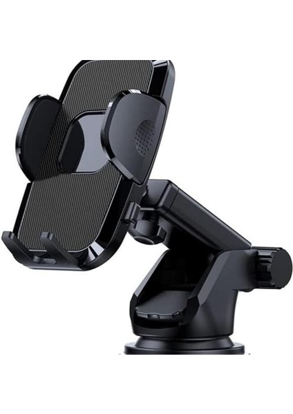 Telefon Tutucu Araç Otomatik Klipsli Araba Telefon Tutucu Ayarlanabilir Cam ve Torpido Için Yüksek Kalite Tutucu