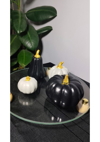 Dekoratif Siyah & Gri Kabak Seti – El Yapımı Şıklık modelleri