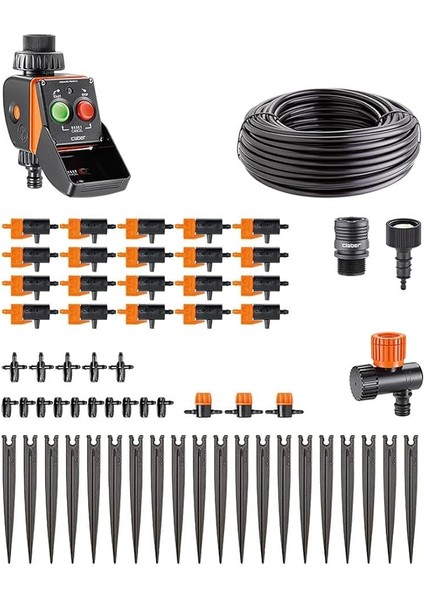 90763 Timer Kit 20 Pratico Damlama Hortumlu Zamanlayıcı Set