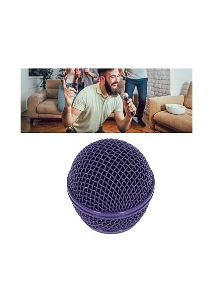 Mikrofon Izgarasının Değiştirilmesi, SM58S Için Gürültü Azaltma Paslanmaz Örgü Mikrofon Izgarası Kafası () fırsatları