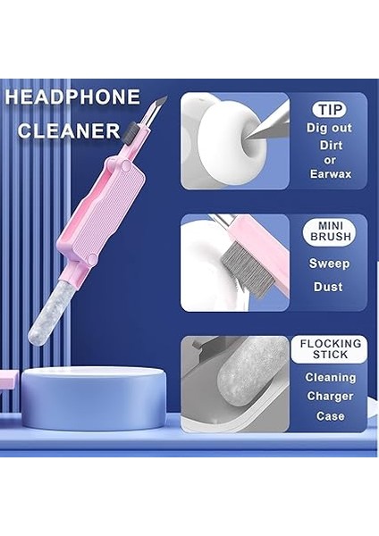 Barfumerıe Elektronik Temizleyici Kiti. Klavye Fırçası, Airpod Temizleme Aracı, Telefon Ekran Temizleyici. Bilgisayarlar, Macbooks, Dizüstü Bilgisayarlar, Airpods Pro, Kulaklıklar Için. modelleri