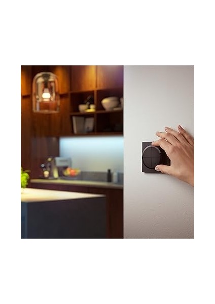 Hue Tap Dial Switch Döner Anahtar, Siyah, Hue Uygulaması ile Kişiselleştirilebilir, Aksesuarlar fiyatları