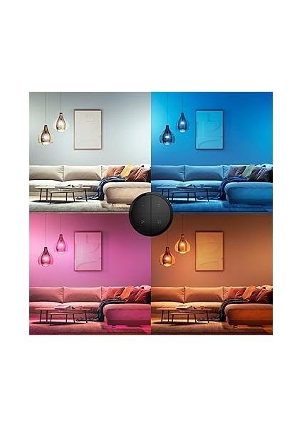 Hue Tap Dial Switch Döner Anahtar, Siyah, Hue Uygulaması ile Kişiselleştirilebilir, Aksesuarlar modelleri