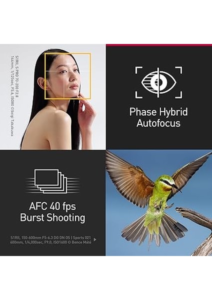 Lumıx DC-S1RM2E, Aynasız Tam Format Kamera, 44 Mp, 8k Video, Active Is, 4:2:2 10-Bit, 4K 120P, 60P ve 6k 30P Open Gate, L-Mount, Sadece Gövde, Siyah indirimleri