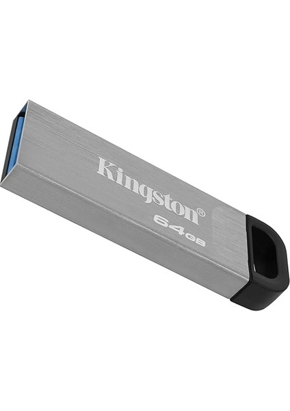 Datatraveler Kyson 64GB USB Flash Bellek Şık, Kapaksız Metal Gövdeli 200MB/S Ye Varan Okuma DTKN/64GB fırsatları