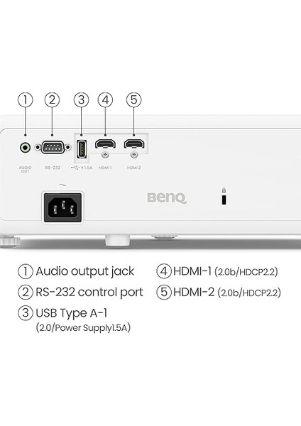 TK710 4K UHD Oyun ve Ev Sinema Projeksiyonu, 3200 Ansı Lümen, Hdr-Pro, Dcı-P3 Renk modelleri