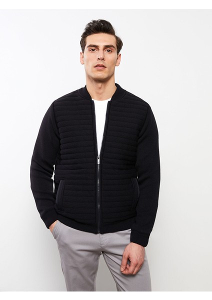 Yeni Sezon Standart Kalıp Kolej Yaka Erkek Triko Hırka modelleri