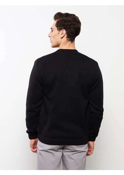 Yeni Sezon Standart Kalıp Kolej Yaka Erkek Triko Hırka indirimleri