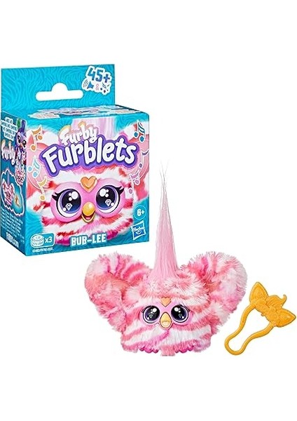 Furblets Bub-Lee Mini Friend, 45+ Ses ve Müzik, 6 Yaş ve Üstü Için Elektronik Peluş modelleri