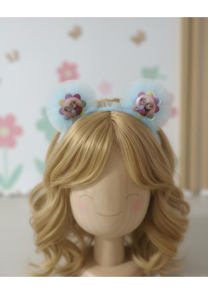 Tüllü Frozen Taç Mavi fiyatları