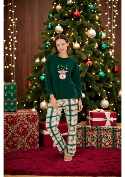 - Yılbaşı Kadın Polar Pijama Takımı fiyatları