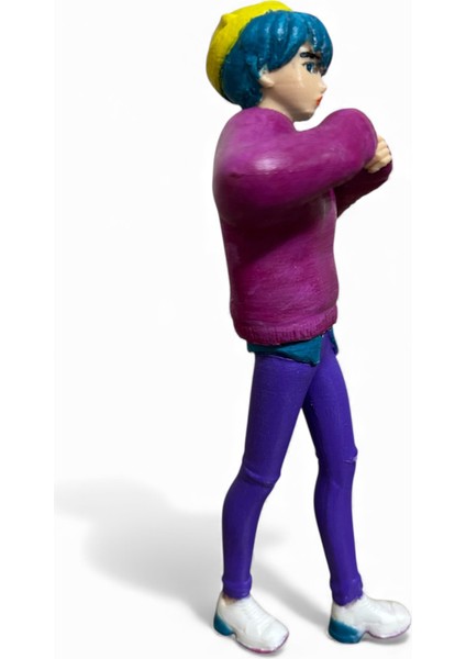 Hd-Baby Saja – El Boyama 3D Koleksiyon Figürü | Demon Hunters Esintili, Yüksek Detaylı Tasarım fırsatları