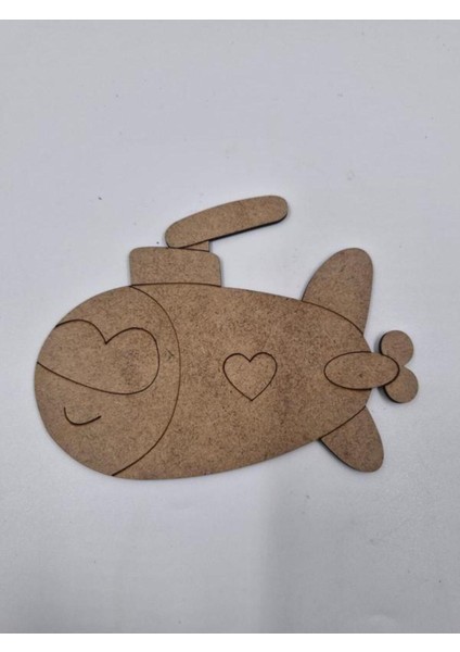 Çok Renkli Denizaltı Ahşap Boyama Seti 15X11 Cm, 10 Adet, Okul ve Etkinlik Için