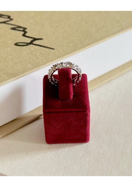 GOLD X TAŞLI YÜZÜK