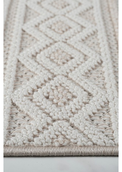 Bej Krem Bukle Dokuma Halı – Yumuşak Dokulu, Antialerjik, Kaymaz Tabanlı Salon, Oturma Odası ve Koridor Halısı fiyatları