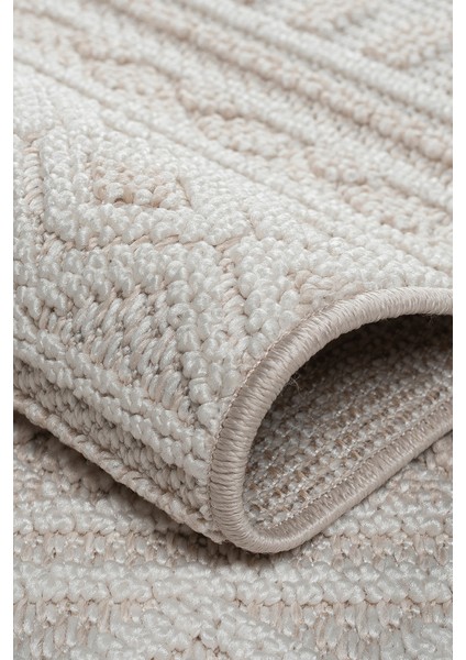 Bej Krem Bukle Dokuma Halı – Yumuşak Dokulu, Antialerjik, Kaymaz Tabanlı Salon, Oturma Odası ve Koridor Halısı modelleri