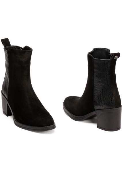 Kadın Hakiki Deri 7.5 cm Topuklu El Yapımı Günlük Şık Bot fırsatları