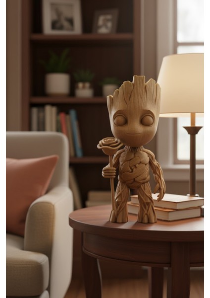 Groot Biblo - Dekoratif Tasarım Biblo - I'm Groot