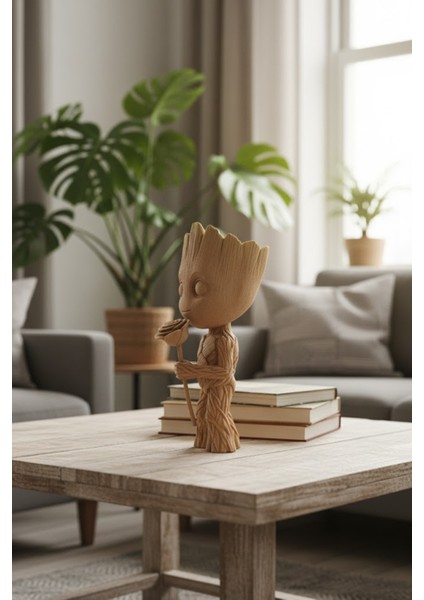 Groot Biblo - Dekoratif Tasarım Biblo - I'm Groot fırsatları