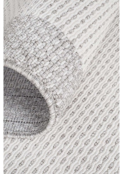 Tokyo Bukle Yumuşak Dokulu Halı Salon Mutfak Koridor Yolluk Dokuma Makine Halısı Antrasit Bordür indirimleri