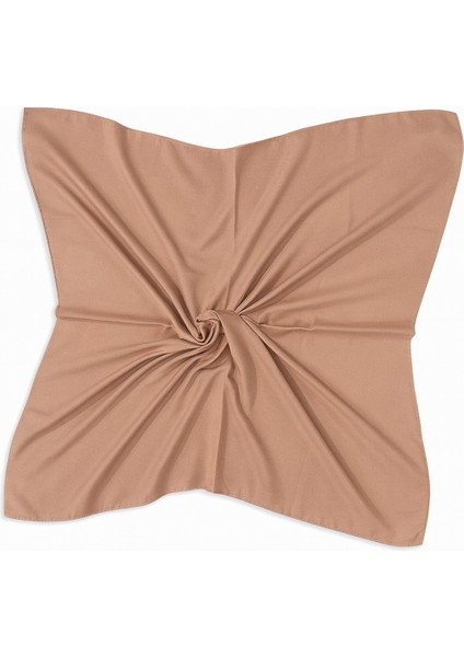 Kadın Düz Renk Taupe Eşarp – Soft Dokulu Minimal Tasarım fiyatları