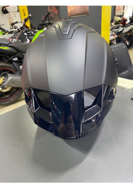 Fs -AR-867 Mat Black Full Face Kask fiyatları