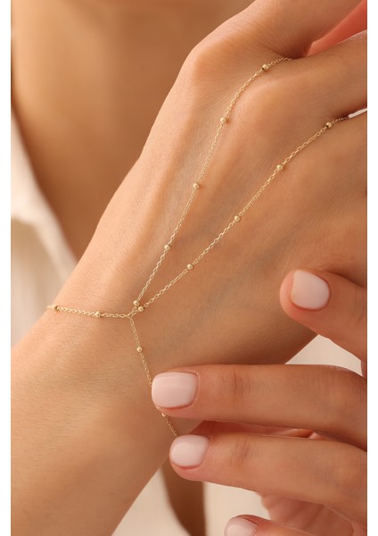 14 Ayar Altın Dorika Toplu Forse Zincir Şahmeran