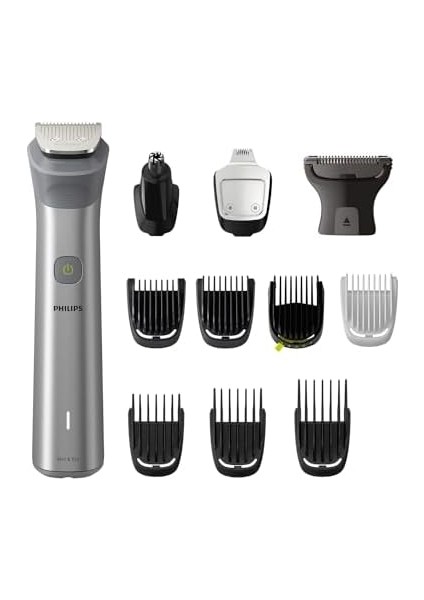 Philips 12&apos;si 1 Arada Erkek Bakım Seti - Yüz/saç/vücut (Islak/kuru Kullanım) MG5940/15