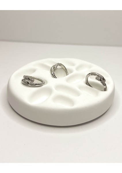 SİLVER YILAN TAŞLI YÜZÜK fırsatları