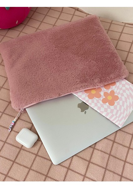 Peluş Kumaş Notebook & Tablet Çantası Kılıfı (Renk Seçenekli) (11 • 13 • 16 Inç Seçenekli) indirimleri