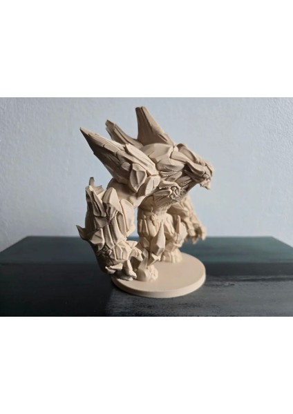 CRAFTSY3D Malphite Kaya Yaratık Figür – 3D Baskı Dekoratif Koleksiyon Ürünü modelleri