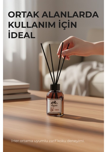 Kahve Bambu Çubuklu Oda Kokusu 110 ml | Red Diffuser Coffe Ortam Kokusu fırsatları