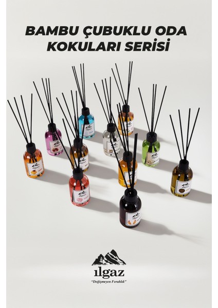 Kahve Bambu Çubuklu Oda Kokusu 110 ml | Red Diffuser Coffe Ortam Kokusu