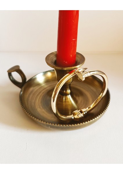 GOLD KALIN ÇİVİ KELEPÇE