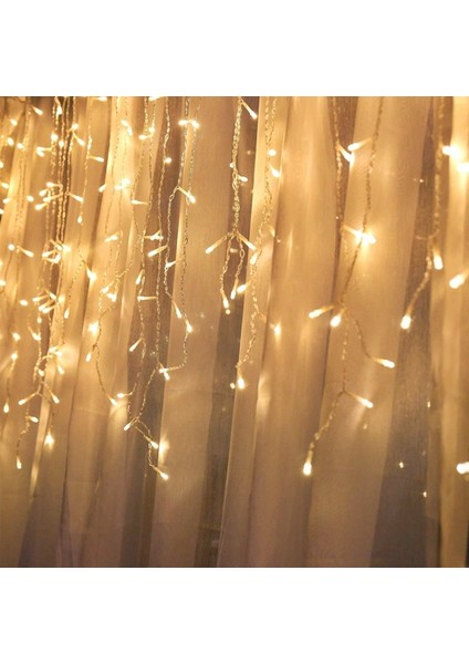 Dekoratif Saçak Perde LED Aydınlatma Iç/dış Mekan 20 Metre Eklenebilir Fiş - 8 Animasyonlu fiyatları