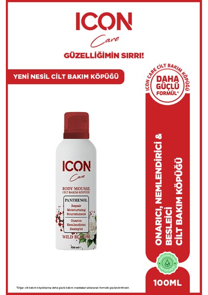 Cilt Bakım Köpüğü Wild Bloom 100 Ml-