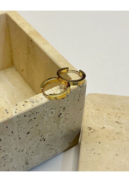 VİDALI HALKA KÜPE modelleri