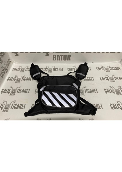 Reflektörlü Göğüs Çantası