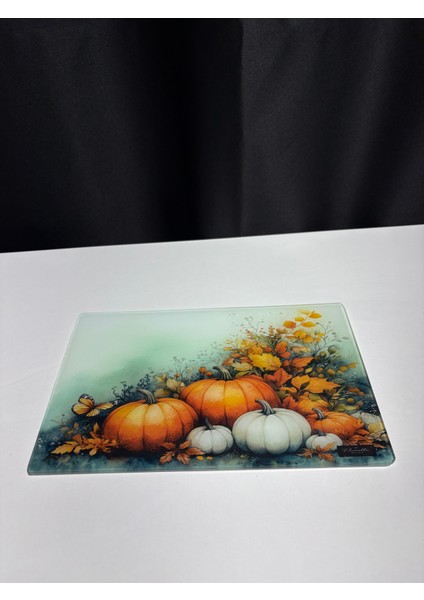 Cam Kesme Tahtası Desenli (35X25 Cm)