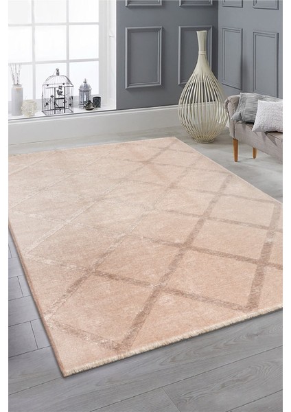 Rodney Vl Yıkanabilir Kaydırmaz Çift Taraf Pamuk Dokuma Beyaz Rix Premium Kalite Kilim