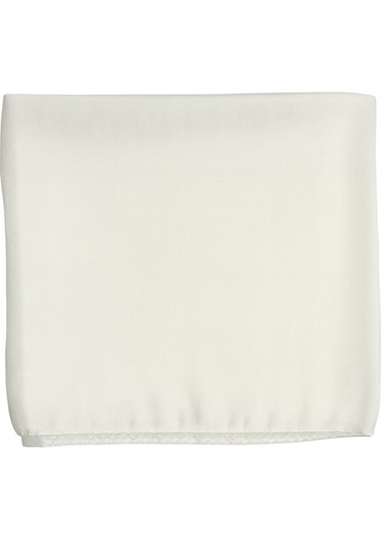 Kadın Düz Krem Eşarp – Soft Ince Dokulu Kare Model