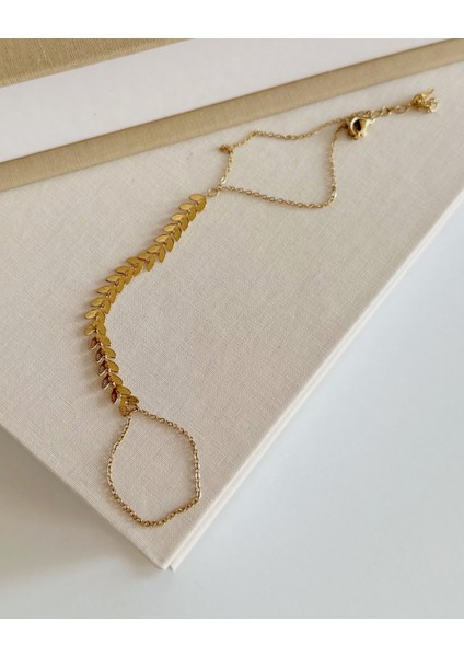 GOLD YAPRAK DETAY ŞAHMERAN