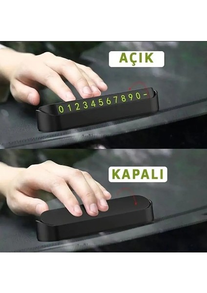 Araç Fosforlu Numaratör Aç-Kapa